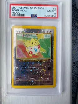 2001 Southern Islands Togepi (4/18) - PSA 8! - Image 1