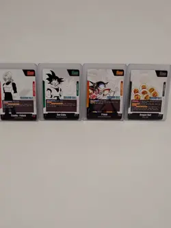 Dragon Ball Awaken Cards Lot of 4 SB02 FS04 FB07 Trunks Goku Frieza & shenron - Image 2