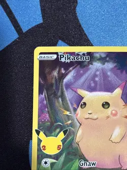 Pokemon TCG Pikachu Card 05/25 Celebrations 25th Anniversary Edition - Image 2