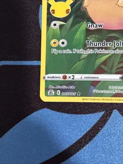 Pokemon TCG Pikachu Card 05/25 Celebrations 25th Anniversary Edition - Image 5