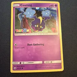 Cosmog - 64/149 - Cosmos Holo - Promo - Stamped - Toys R Us - Pokemon Card - Image 1