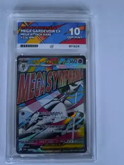 Pokemon rare card, Mega Gardevoir ex, mega attack rare #226 JPN - Image 1