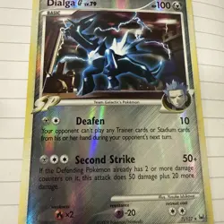 Dialga G 7/127 Platinum Reverse Holo Pokemon Card - Image 2