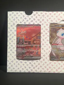 Pokemon TCG 151 UPC Promo Set Mew 053, Mewtwo 052, Metal Mew 205 New Sealed - Image 3