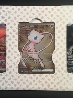 Pokemon TCG 151 UPC Promo Set Mew 053, Mewtwo 052, Metal Mew 205 New Sealed - Image 4