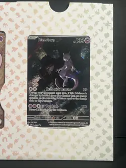 Pokemon TCG 151 UPC Promo Set Mew 053, Mewtwo 052, Metal Mew 205 New Sealed - Image 5