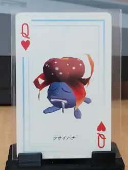 1998 Pokemon Stadium - Gloom Queen Of Hearts Playing Card - Image 2