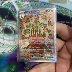 Pokemon Hydrapple EX TCG 156/142 Stellar Crown SIR NM Card - Image 2