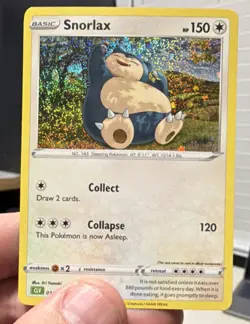 Snorlax 016/034 CLV Holo Pokemon Card SWSH Classic Collection PTCG NM 016/034 - Image 1
