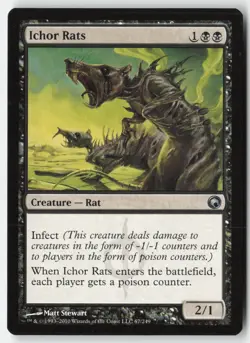MTG - Ichor Rats #67 - Regular - SOM Scars of Mirrodin - Image 1