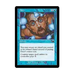 WotC MtG Nemesis Daze (C) (Foil) VG - Image 1