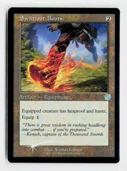 Swiftfoot Boots U The Brothers' War: Retro Frame Artifacts 58 NM - Image 1