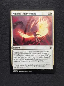 ANGELIC INTERVENTION March of the Machine - Magic: The Gathering - NM/M - Image 1