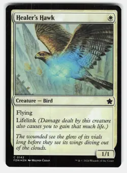 HEALER'S HAWK FOIL - Magic: The Gathering - Ceran NM/M - Image 1