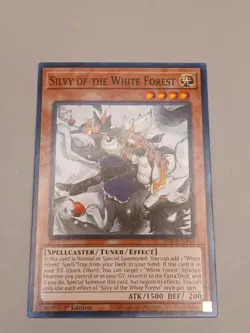 Yugioh! Silvy of the White Forest - INFO-EN015 - Common - 1st Edition Near Mint - Image 3