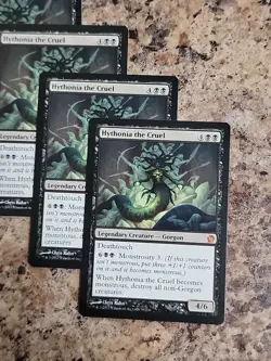 4x MTG Hythonia the Cruel Theros 91/249 Regular Mythic Playset Unplayed NM x4 - Image 3