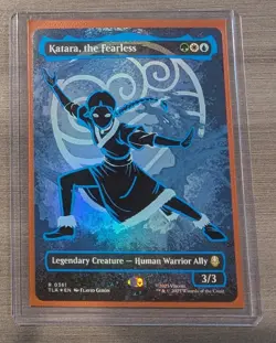 Katara, the Fearless (Borderless) (Neon Ink Foil) Avatar: The Last Airbender... - Image 1