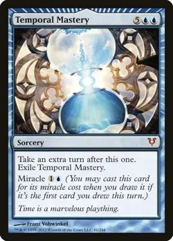Temporal Mastery 81 Mythic Avacyn Restored Magic: The Gathering Near Mint - Image 1