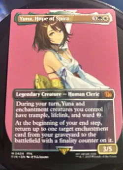 Yuna, Hope of Spira (Borderless) Final Fantasy Regular Ships Free - Image 1