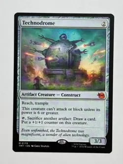 Magic The Gathering Technodrome 179 M Teenage Mutant Ninja Turtles - Image 1