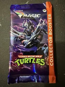 🐢🔥Teenage Mutant Ninja Turtle Collector Booster Pack TMNT Magic the Gathering - Image 1