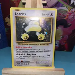 Snorlax XY179 Evolutions Black Star Promo Pokemon Card LP- - Image 1