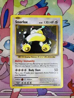 Snorlax - XY179 - Black Star Promo - Pokemon Card - MP - Image 1