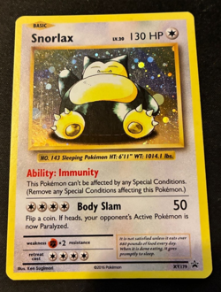Snorlax - XY179 Black Star Promo - Holo Rare - Pokemon Card - Image 1