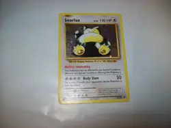 Pokemon Snorlax XY179 Black Star Promo Holo HP Free Shipping & Tracked - Image 1