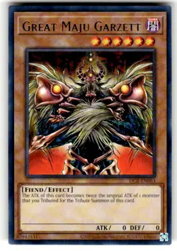 Great Maju Garzett DCR-EN063 | YuGiOh Dark Crisis: 25th Anniversary NM - Image 1