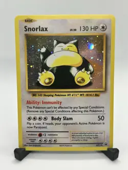Snorlax XY179 -Pokemon TCG XY Promo - Black Star Promos - Ultra Rare Holo - Image 1