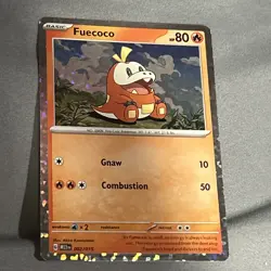 Fuecoco 002/015 - Holo Foil Promo - Pokemon McDonald's 2023 Promo - Image 1