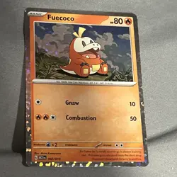 Fuecoco 002/015 - Holo Foil Promo - Pokemon McDonald's 2023 Promo - Image 3