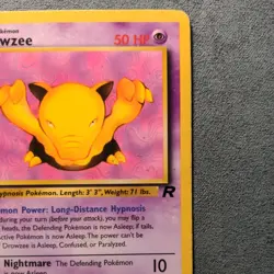 Pokemon Vintage - Team Rocket - Drowzee 54/82 - MP/LP - Image 3