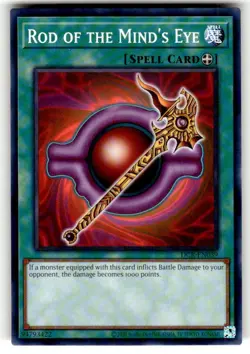 Yugioh! Rod of the Mind's Eye - DCR-EN039 - Common - Unlimited 25th Anniversary - Image 1