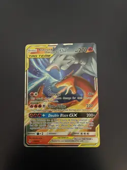 Pokemon TCG Tag Team Rashiram & Charizard GX 20/214 SM Unbroken Bonds Holo - Image 1