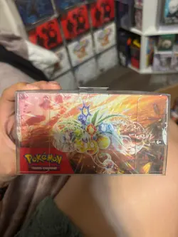Pokemon TCG Scarlet & Violet Surging Sparks Booster Box wt Protector - Image 4