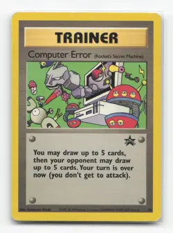 Pokemon TCG - Computer Error 16 MP Promo Wizards Black Star Promos - Image 1