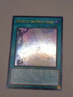 Yugioh Witch of the White Forest ALIN-EN058 Ultra Rare 1st Edition NM - Image 2