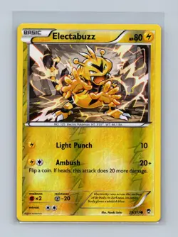 Electabuzz 29/111 Common Furious Fists Pokemon Reverse Holo Lightly Played - Image 1