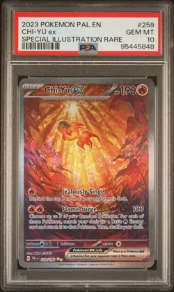 Chi-Yu Ex Special Illustration Rare Pokemon Pal En-Paldea Evolved 259 PSA 10 - Image 1