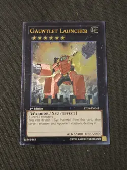 Gauntlet Launcher LTGY-EN045 Ultimate Rare 1st Edition NM Yugioh - Image 1