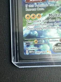 2023 Pokemon Zapdos ex, 202/165 Sv: Scarlet & Violet 151 - Image 4