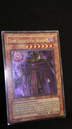 YuGiOh • Dark Eradicator Warlock • SD6-EN001 • Holo Ultra Rare 1st Edition • LP - Image 3