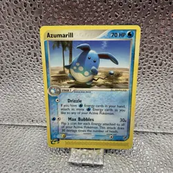 Pokemon TCG Azumarill Sandstorm 30/100 Regular LP - Image 1