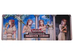 YuGiOh - Battle Pack 3 Monster League Playmat - Half Playmat - Ex. Condition - Image 1
