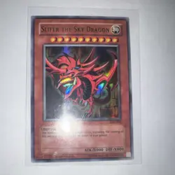 Konami Slifer the Sky Dragon GBI-001 Duel Monsters Intl Ultra Rare Holo Limited - Image 3