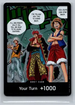 500 Years in the Future DON!! Trafalgar Law, Eustass Kid and Monkey.D.Luffy - Image 1