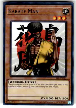 Yugioh! Karate Man - SRL-EN083 - Rare - Unlimited 25th Anniversary Edition Near - Image 1