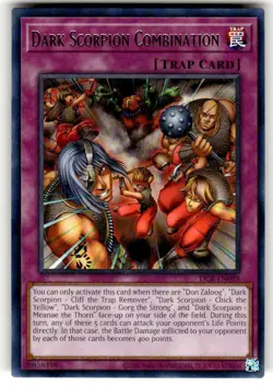 Yugioh Dark Scorpion Combination DCR-EN098 25th Anniversary NM - Image 1